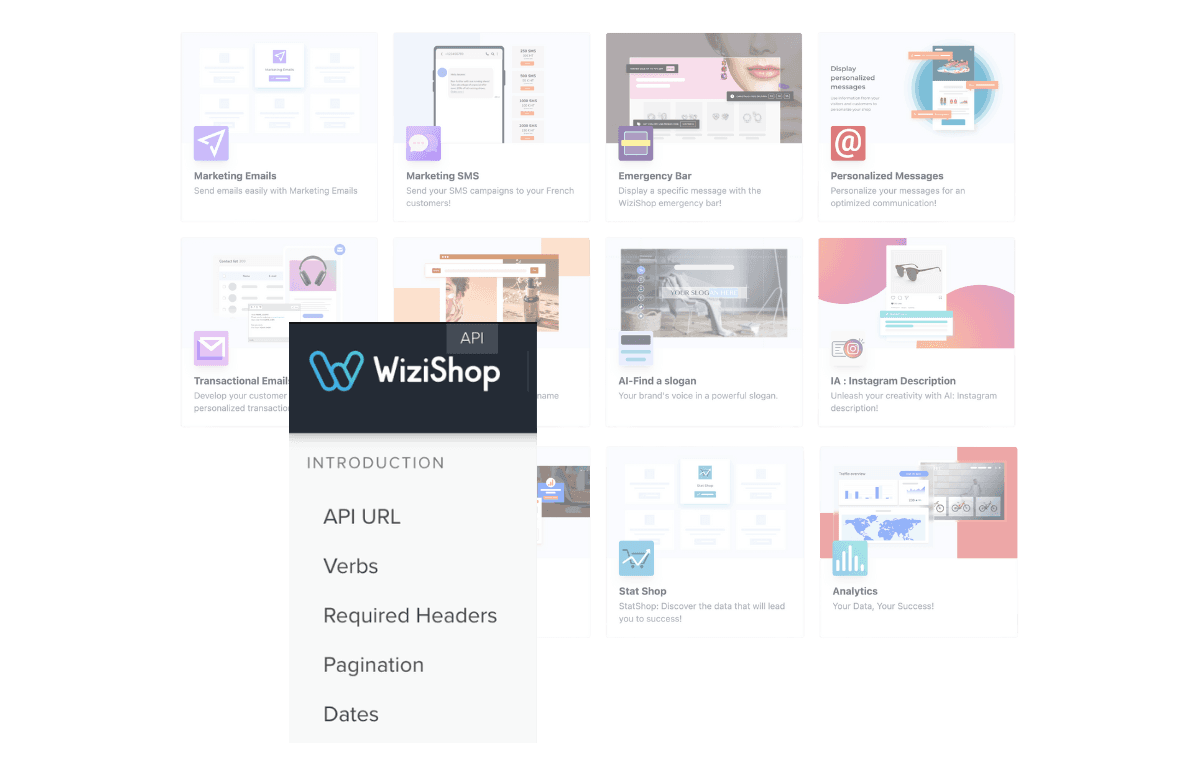 Programme développeurs WiziShop