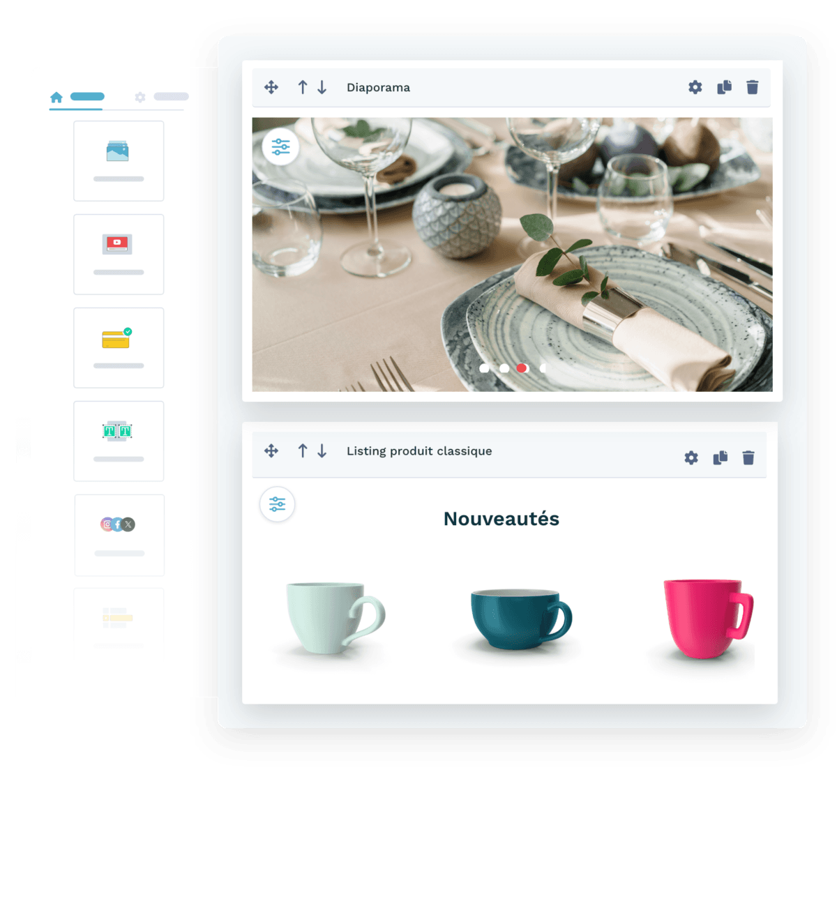 Design personnalisable par vos soins